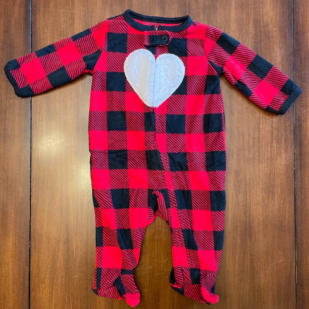 Carter’s fleece footie